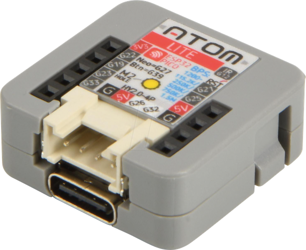 Der M5 Atom Lite – kleiner als ein Würfelzucker